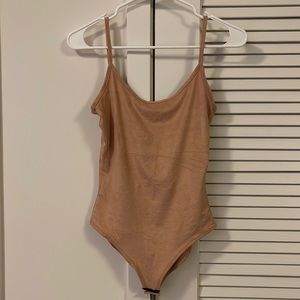 Beige Bodysuit
